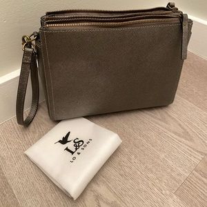 Graphite Lo & Sons Pearl Crossbody